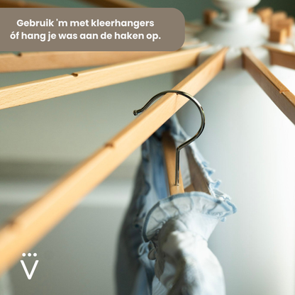 InKlappie™ - Nooit meer ruimtegebrek met dit compacte droogrek
