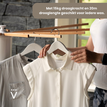 InKlappie™ - Nooit meer ruimtegebrek met dit compacte droogrek