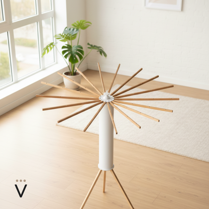 InKlappie™ - Nooit meer ruimtegebrek met dit compacte droogrek