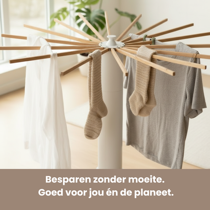 InKlappie™ - Nooit meer ruimtegebrek met dit compacte droogrek