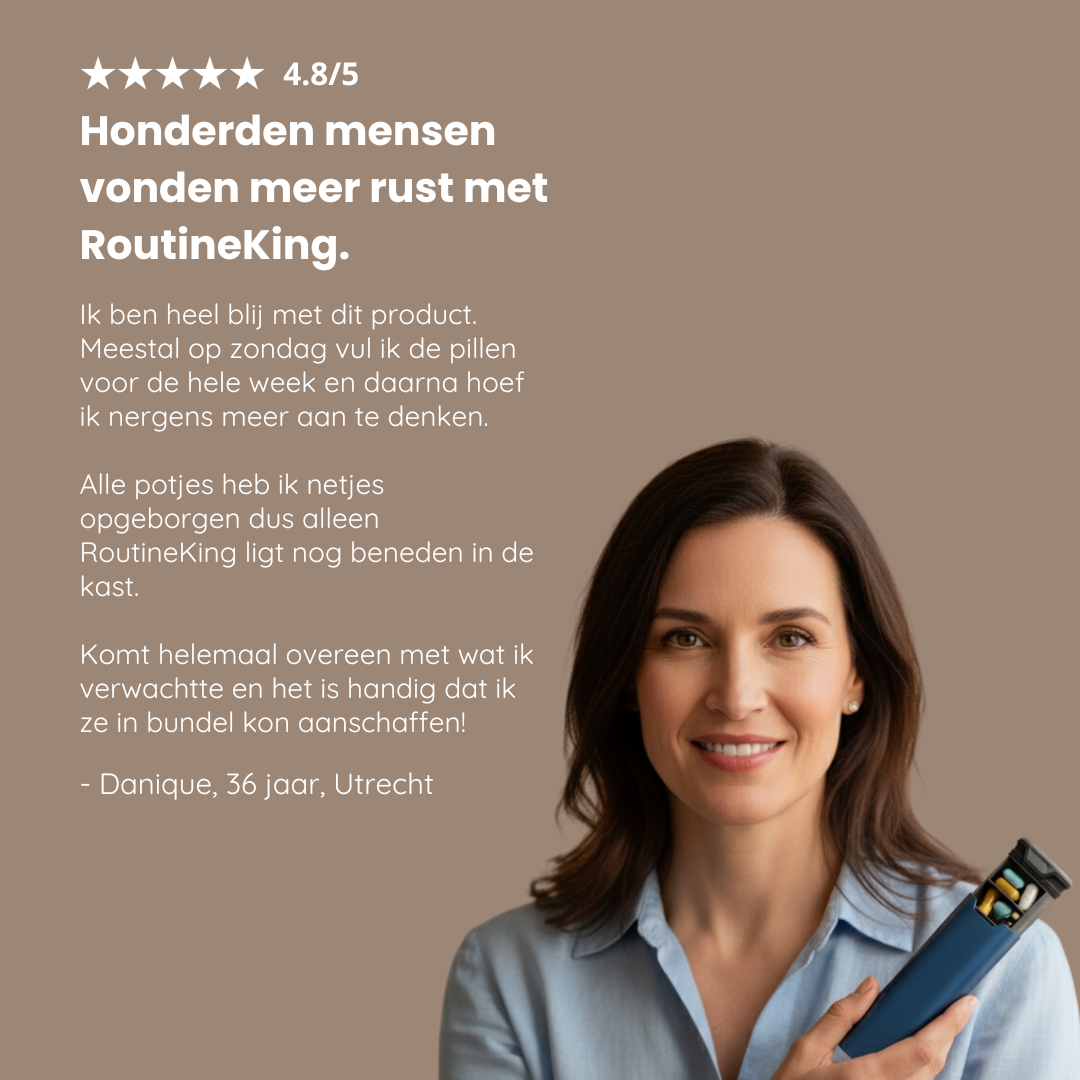 RoutineKing™ - Jouw dagelijkse dosis zekerheid